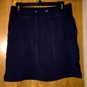 Athletic skirt with leggings underneath